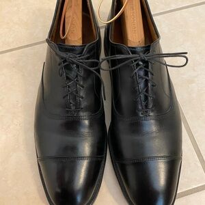Allen Edmonds 12D Park Avenue Black Leather Cap Toe Men's Oxford shoes